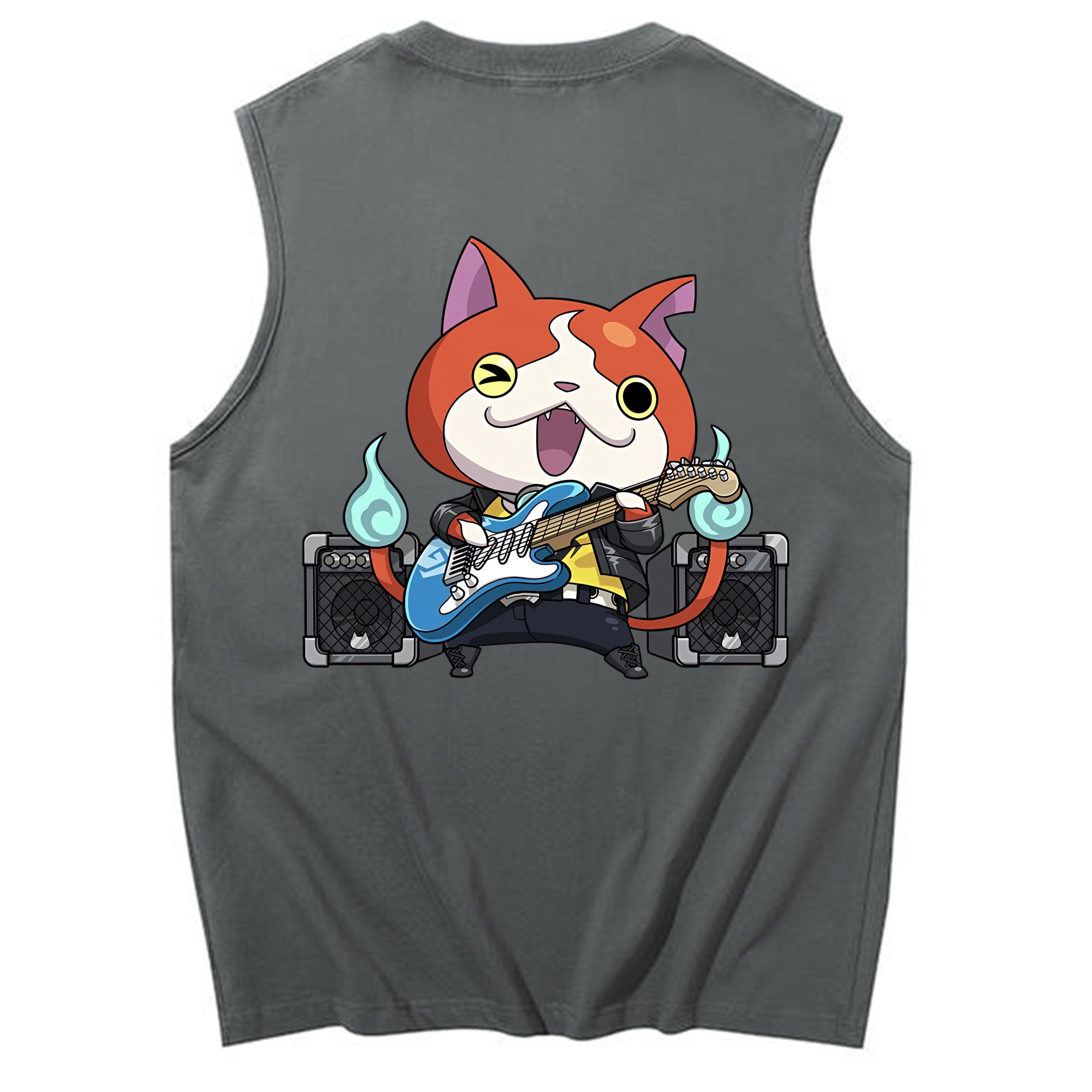 （画像用） 妖怪ウォッチ Yo-kai Watch コットン100％タンクトップ（背面プリント）